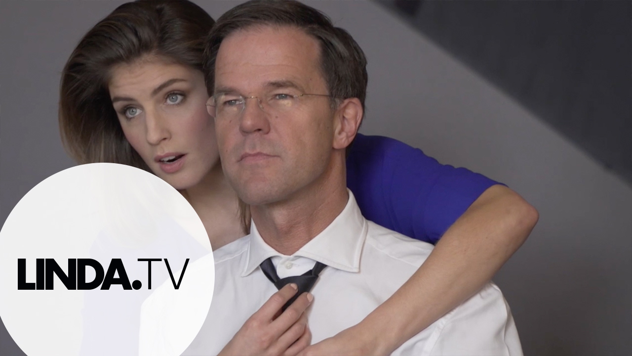 Mark Rutte en Marieke Elsinga voor LINDA.151 || Backstage || LINDA.tv
