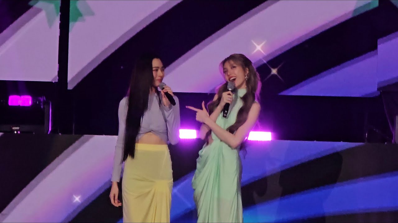 [LingOrm] HOLDING HANDS WHILE SINGING DURING FANMEETING IN MANILA | INTRODUCTION PART 3