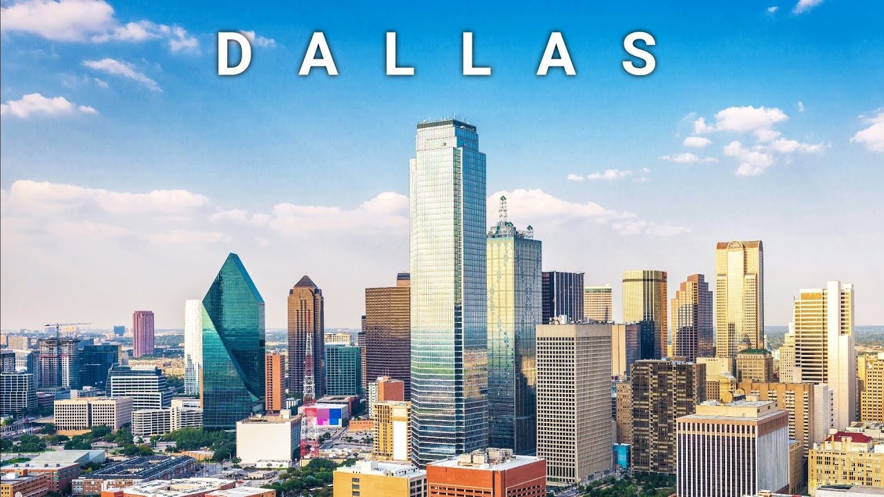 Dallas City, Texas  USA 🇺🇸 In 4K |