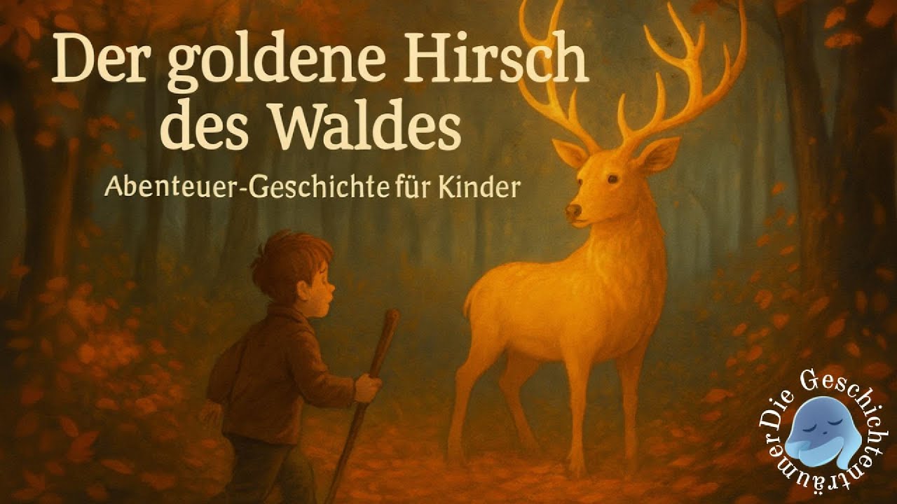 Der goldene Hirsch des Waldes – Abenteuer-Geschichte für Kinder