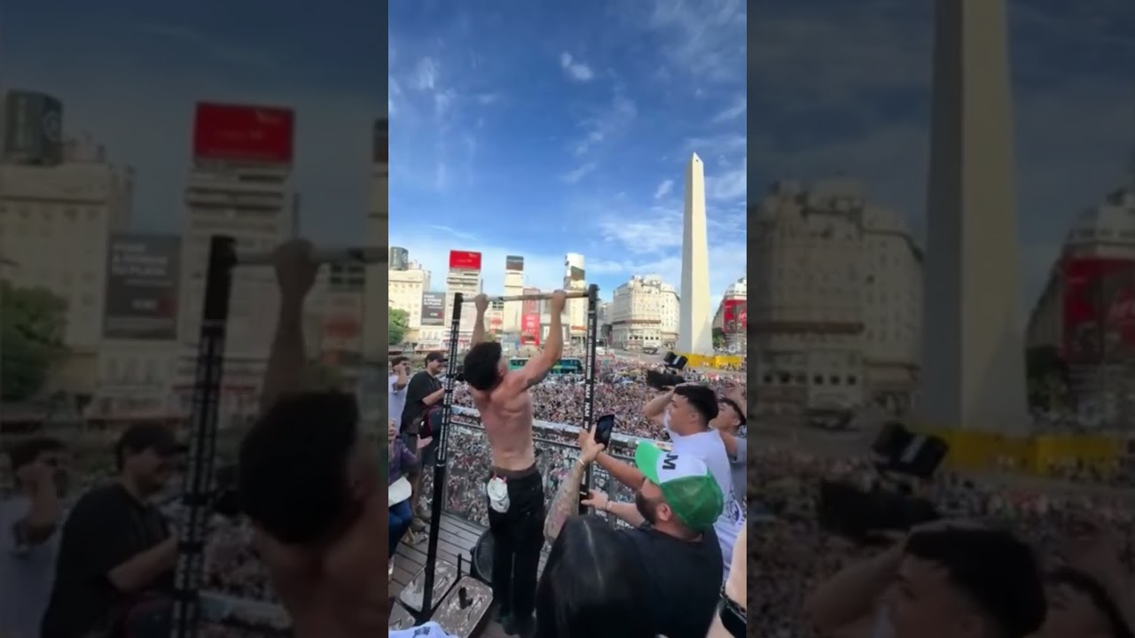 Gero Arias consigui&oacute; el reto (366 Dominadas) #geroarias #argentina