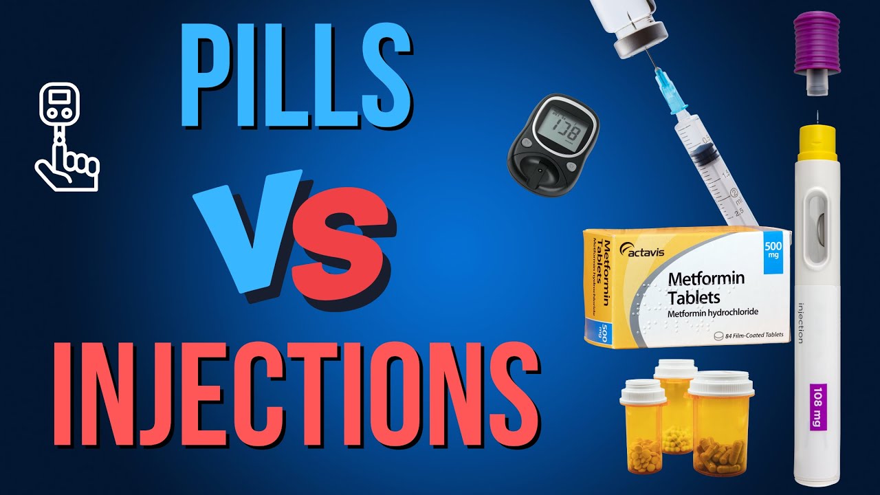 The Real Difference Between Diabetes Pills and Injections
