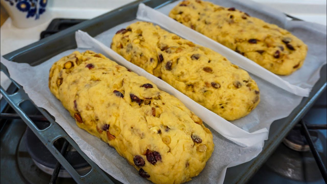 Deutscher Weihnachtsstollen! Ein klassisches Weihnachtsstollenrezept!  #235