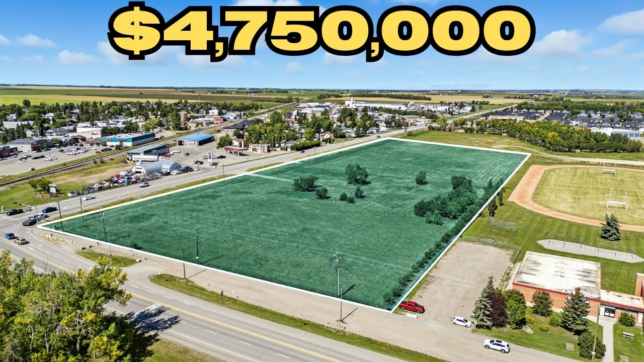 Invest in Alberta’s Future | Highway Commercial Land in Fast-Growing Carstairs