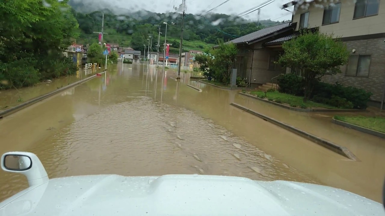 広島県三原市本郷町水没後の様子２（7/8）
