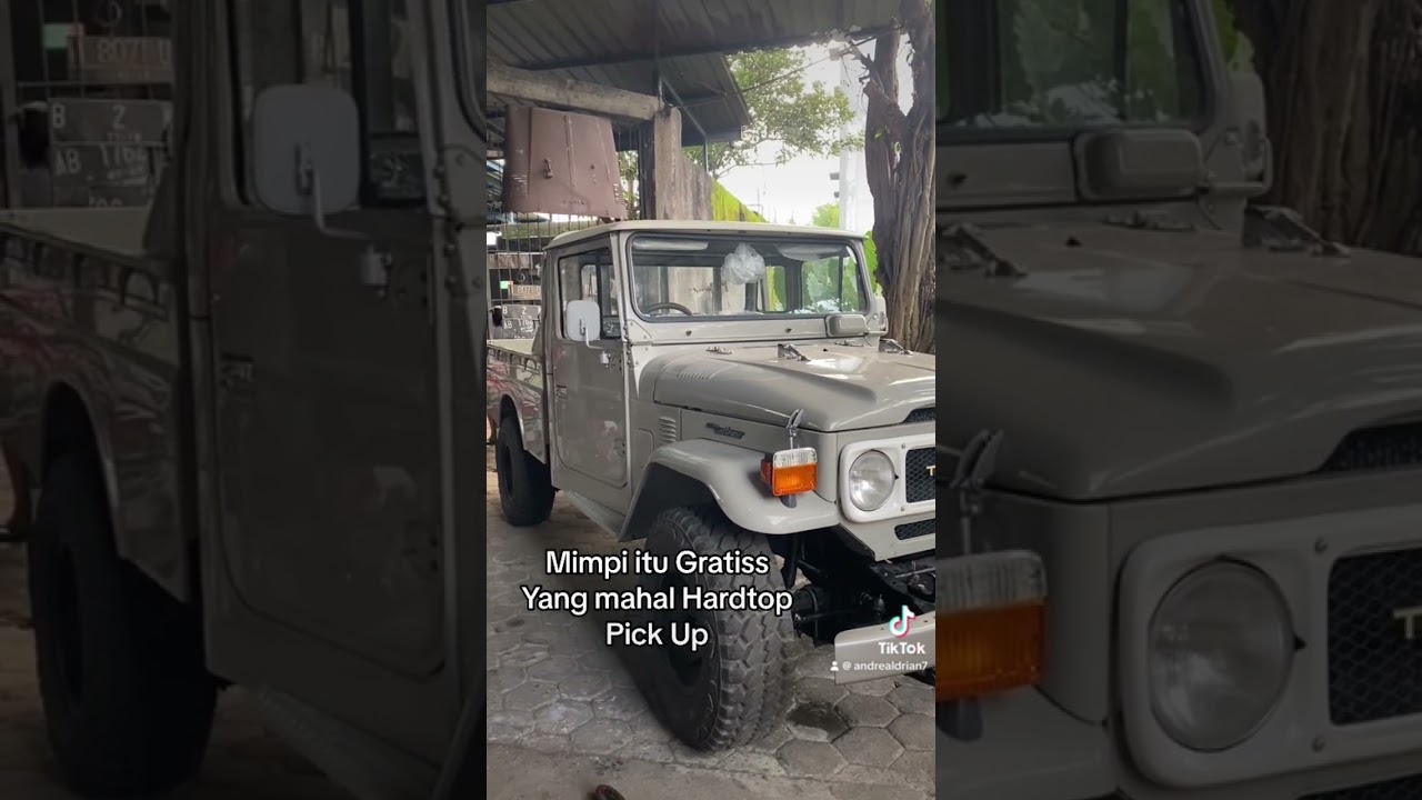 Hardtop Pick Up bukan Fj45 tapi seri Diesel Hj47 #fj #fj40 #fjcruiser #hardtop