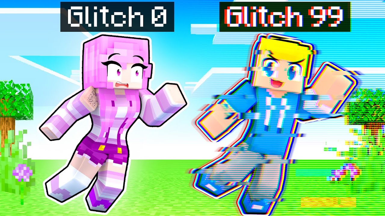 Sbriser Diventa 100% GLITCH Su Minecraft!