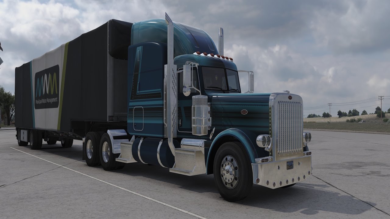 ATS + MOZA TSW - motor DD60 14L + pokračování v jízdě