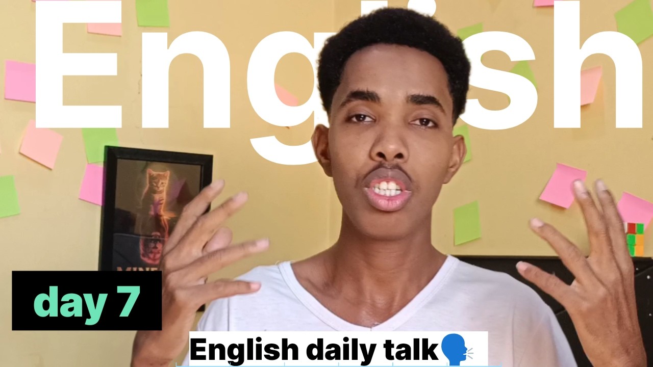 Learn English with me! Day 7 mukhtar Eng📚