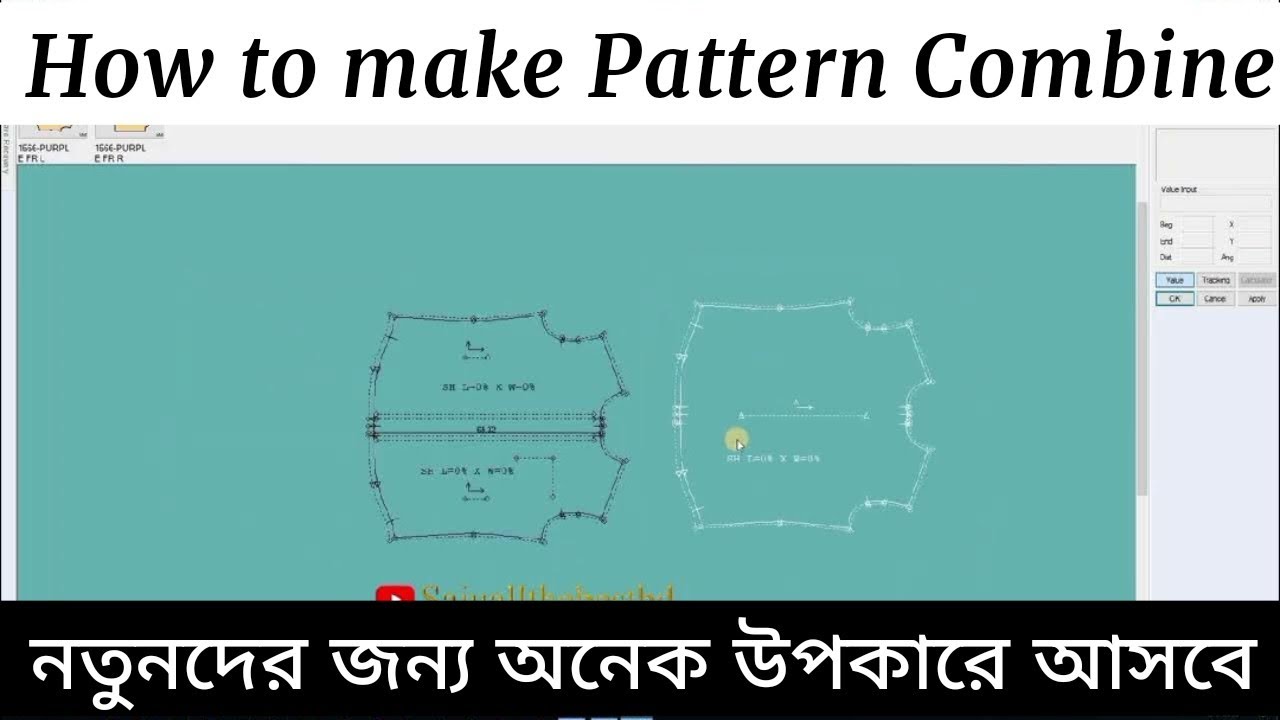 How to pattern combine Gerber CAD Software for beginner,#Gerber #Accumark #patternmaking
