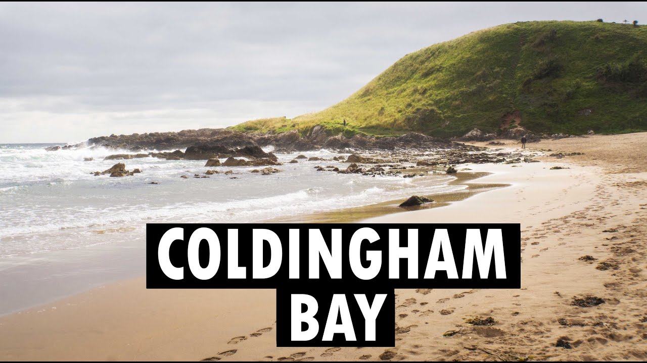 A BEACH DAY AT COLDINGHAM BAY AND ST ABBS