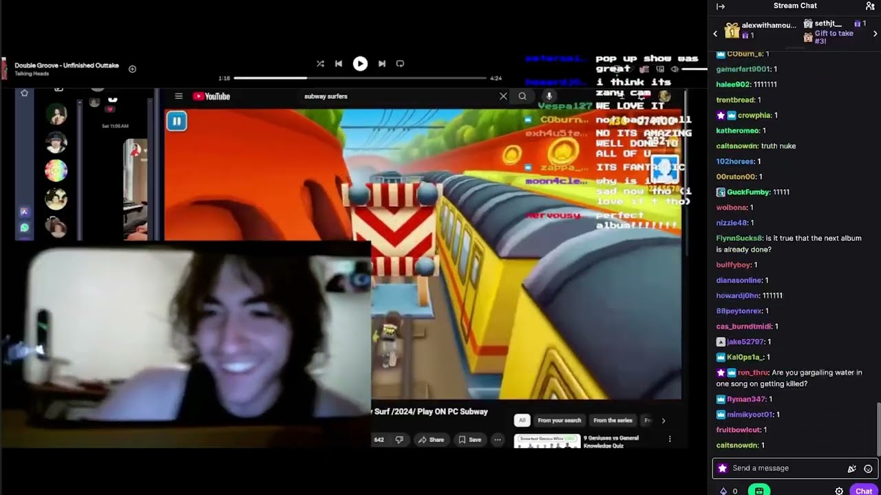 geese stream 9/30/25 - cam discusses getting killed reception