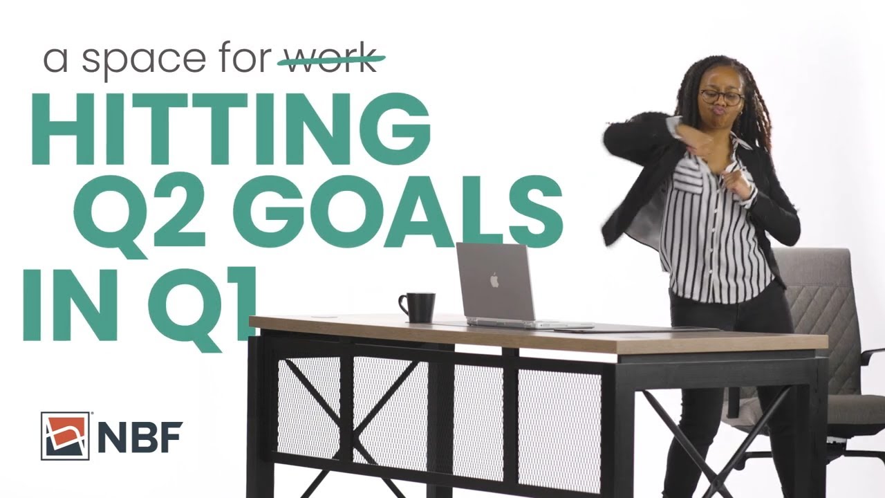 Hitting Q2 Goals in Q1 with the Urban Desk | National Business Furniture