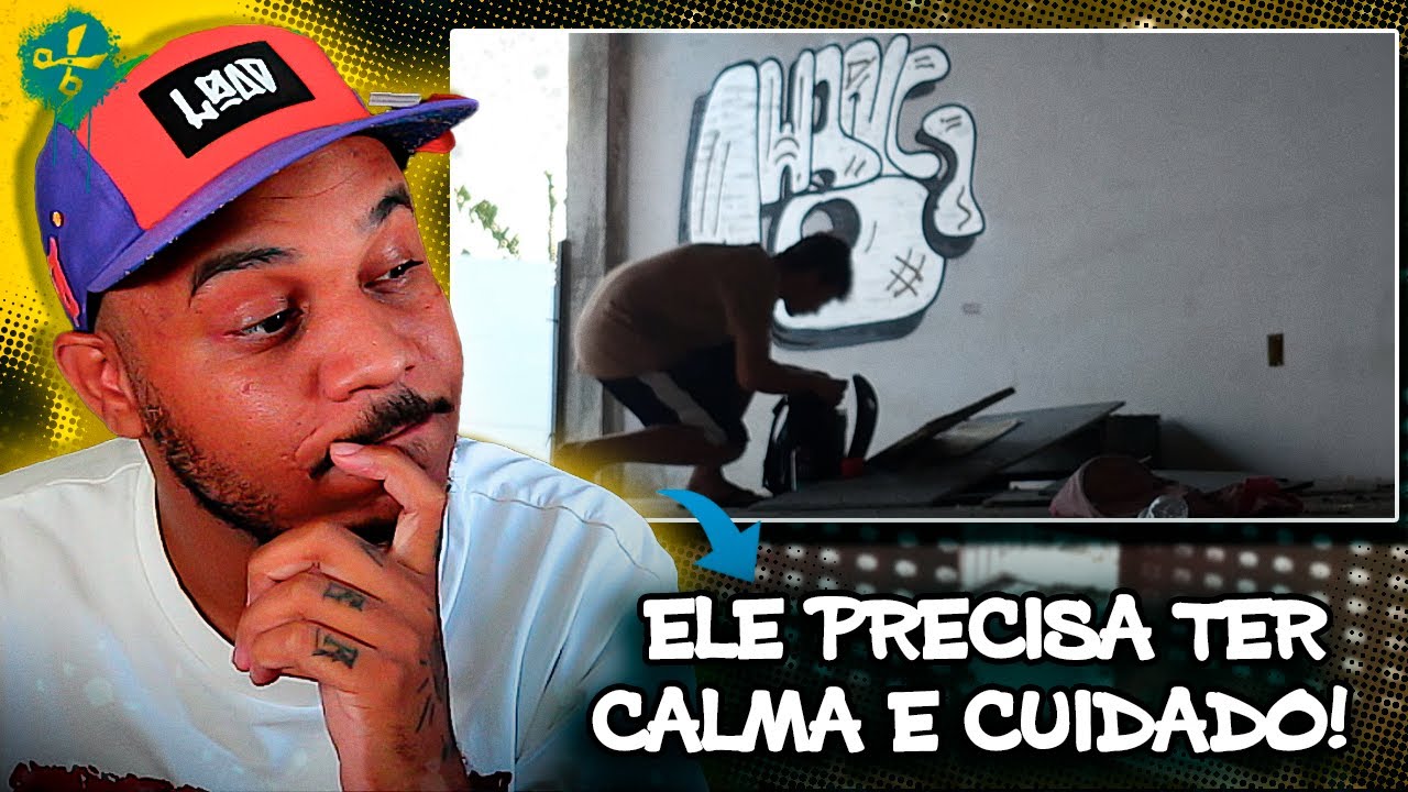 SEU PRIMEIRO GRAFFITI É SEMPRE ESTRANHO!