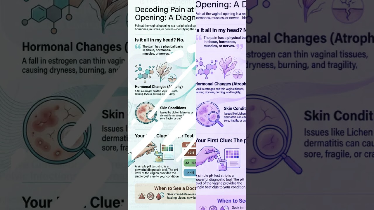 Vaginal Opening Pain? STOP GUESSING! Diagnoses, pH Testing, & Treatment. Dr. Khan