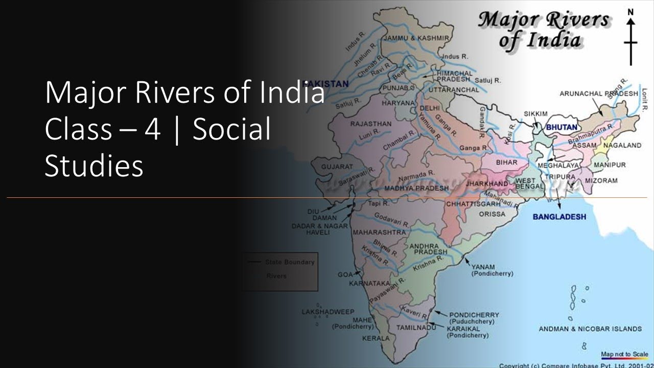 Major Rivers of India | Social Studies SST | Quick Revision