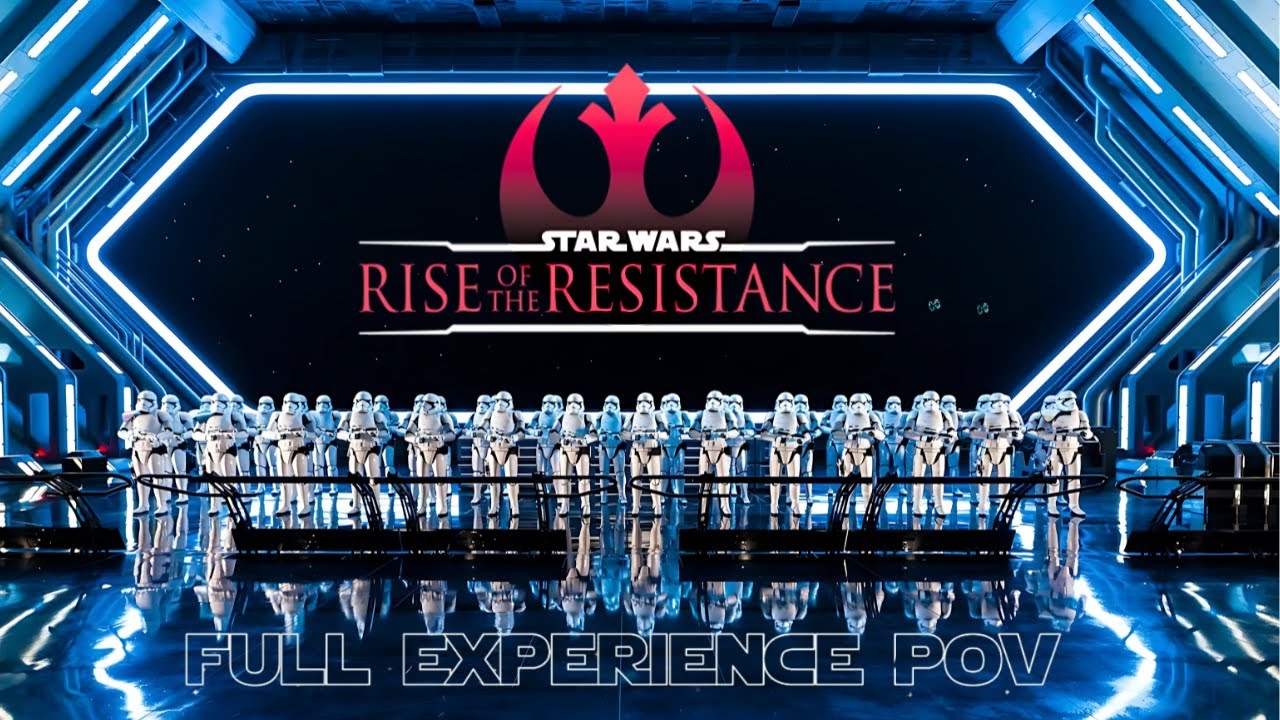Star Wars: Rise of the Resistance POV FULL EXPERIENCE | Disney's Hollywood Studios