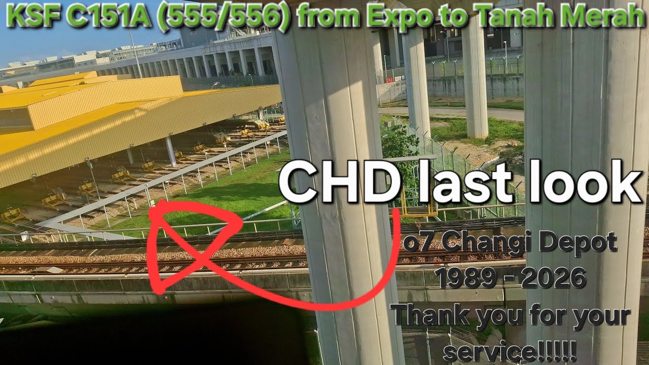 [SMRT] (CHD Last day being connected to EWL/Pre SD3 closedown) KSF C151A PV 555/556 from XPO to TNM.