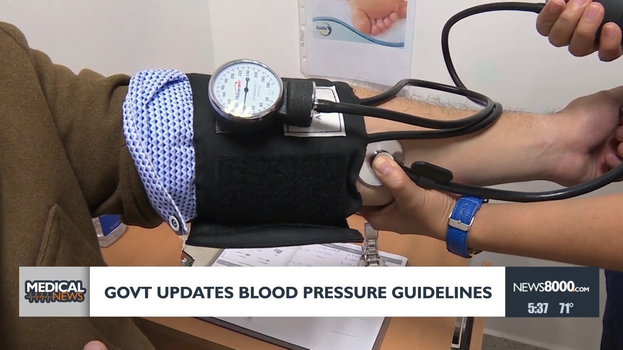 Morning Medical News: Government updates blood pressure guidelines
