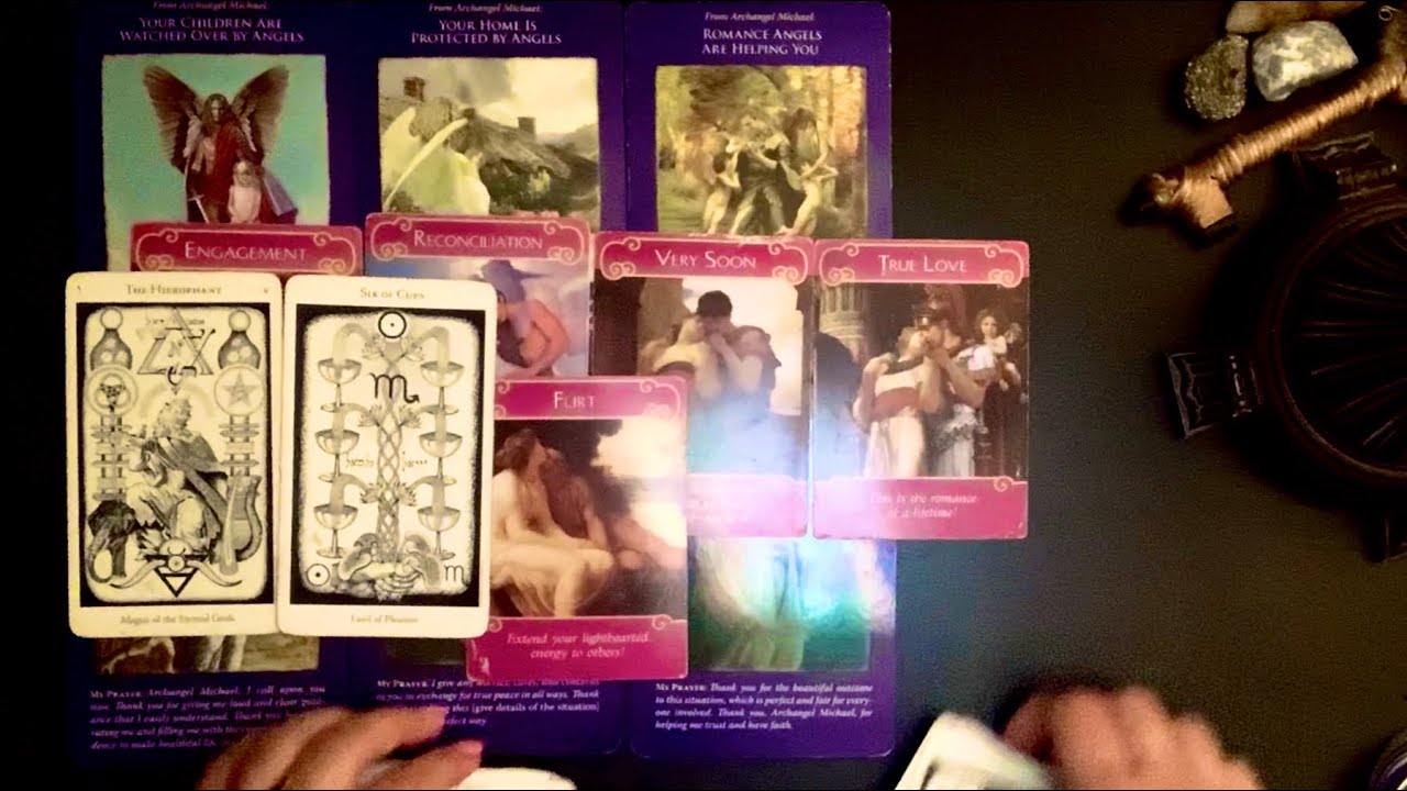 👼🏻 PART 2 AA MICHAEL made himself CLEAR😮❗️DIVINE INTERVENTION in LOVE. 💭 CHANNELED MESSAGE.Tarot