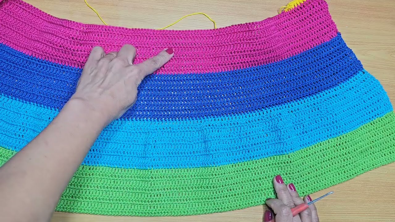 Vestido de crochê da Virgínia, aula completa!