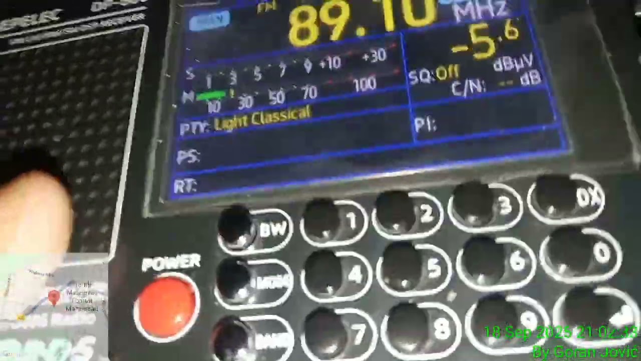 89.1 RAI 1 and 93.1 RAI 3 from Puglia south Italy 490 km!  Reception in Gornji Matejevac-Niš, Serbia