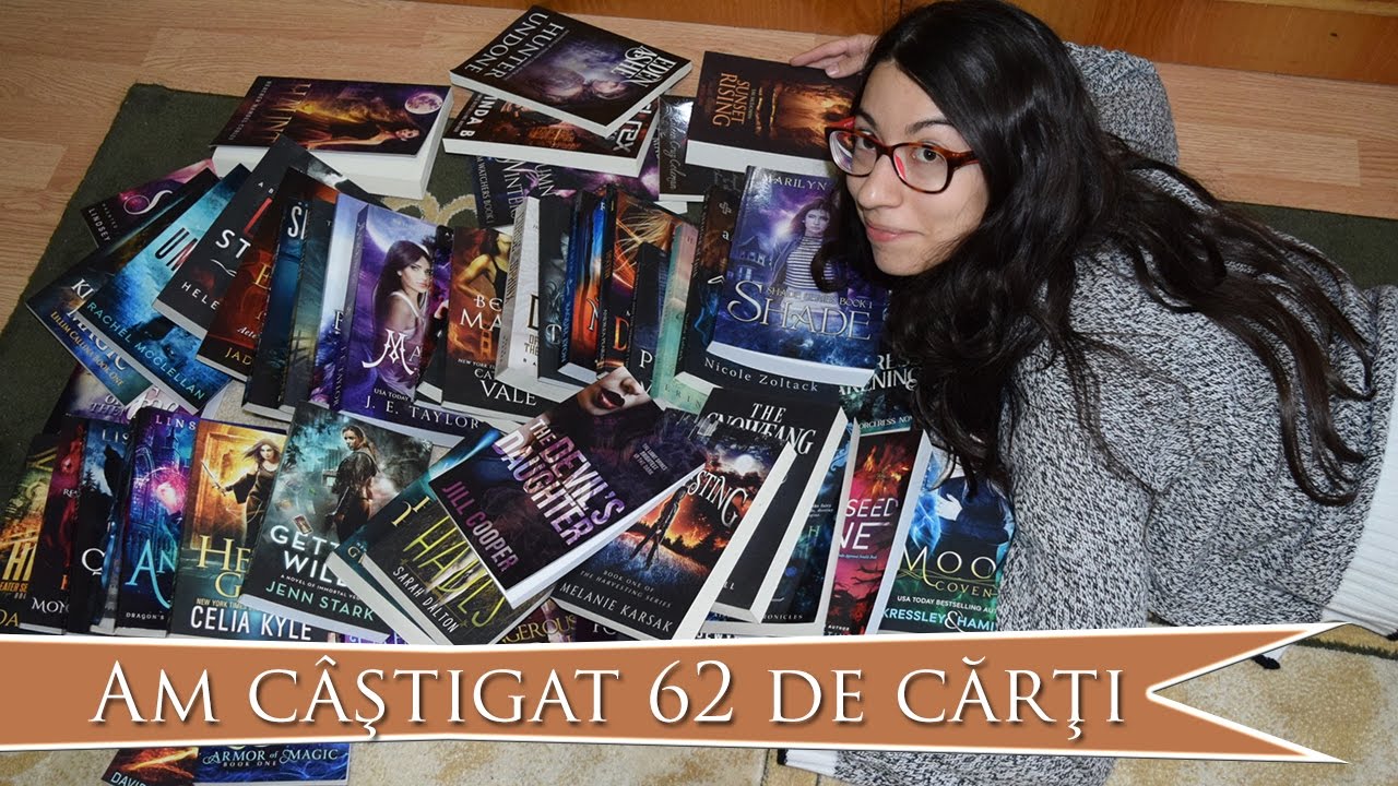 Anunţ câştigător + Unboxing: 62 de cărţi