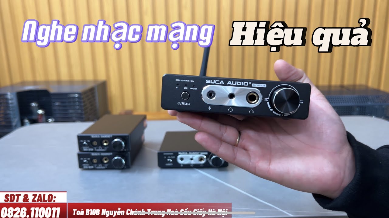 3 Mẫu Đầu DAC Suca Audio Nghe Nhạc Mạng Cực Hay - Lựa Chọn Nào Hiệu Quả Nhất Cho Bạn