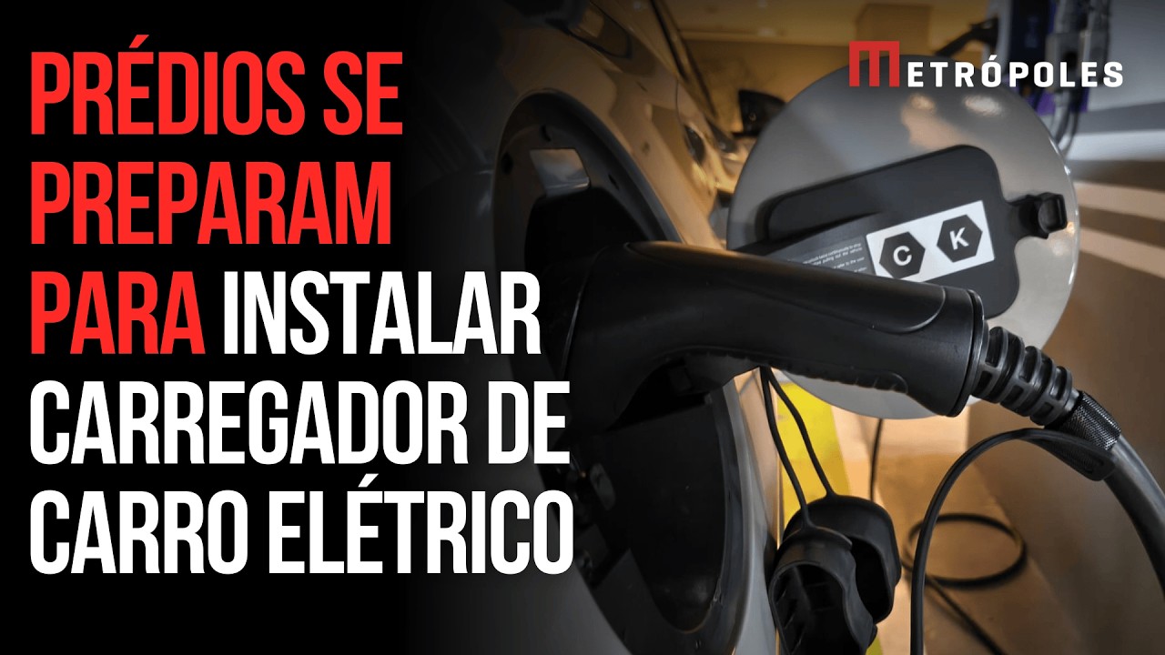 Carro elétrico: após lei, prédios se preparam para instalar carregador