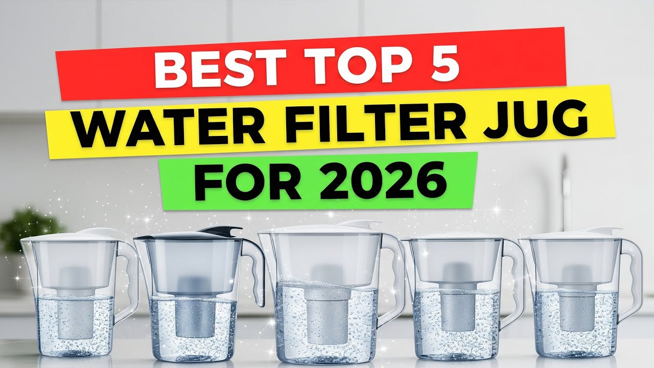 Best Top 5 Water Filter Jug For 2026 | Fresh, Healthy & Sustainable Choices