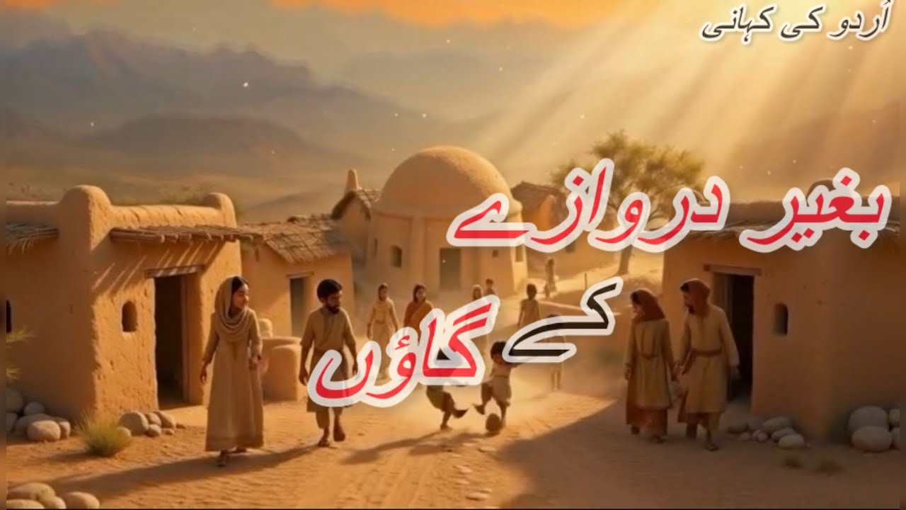 Baghair Darwazo ke Ghawo / Urdu kahani / Home town without Doors 🚪 