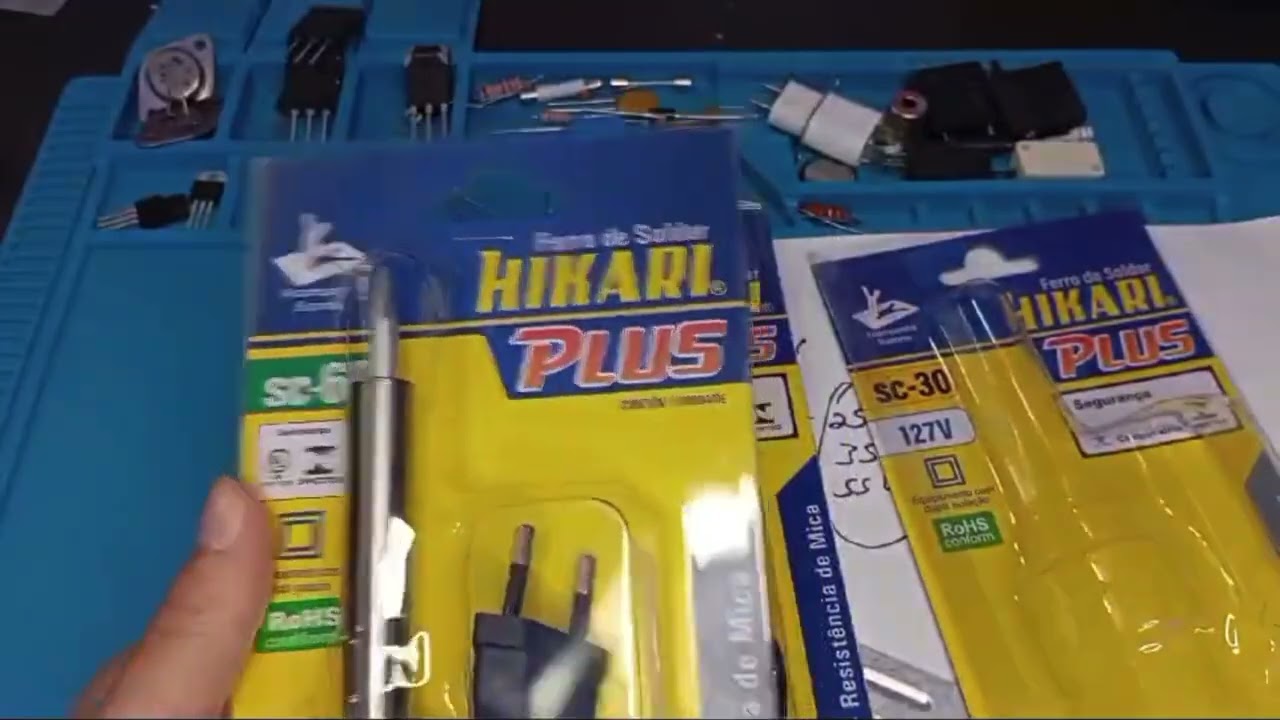 Qual o melhor ferro de solda? Qual o melhor custo beneficio!