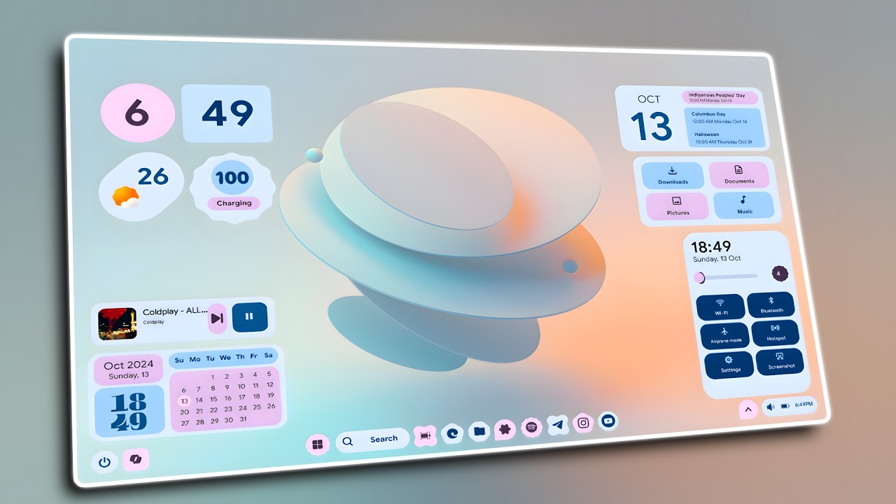 Как получить Pixel UI в Windows 11 | Настройка рабочего стола Windows 11