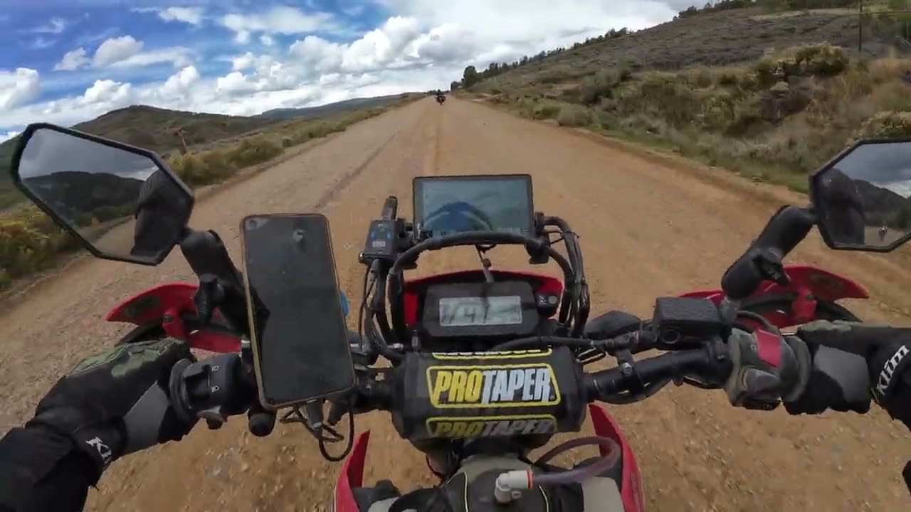 Riding north Utah 
