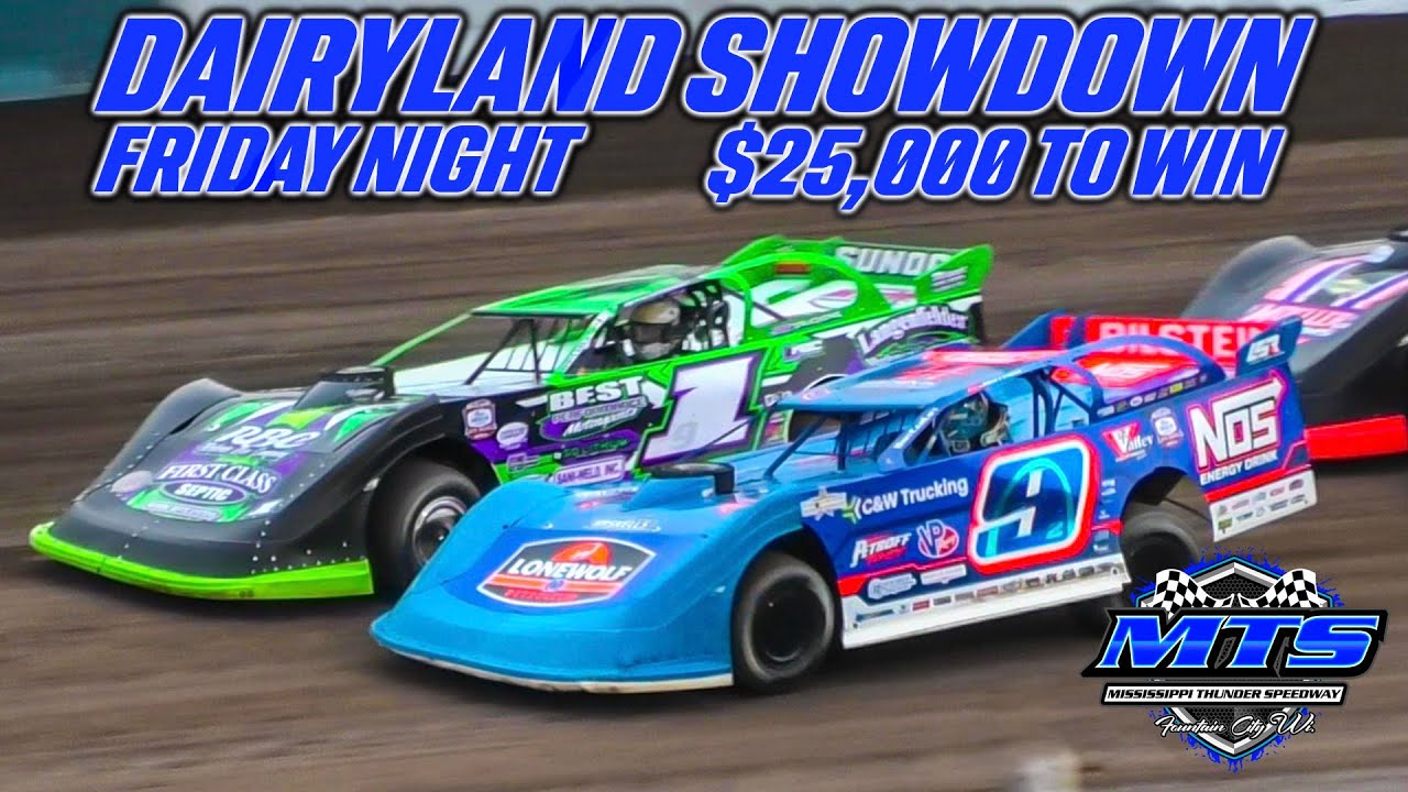 Dairyland Showdown Friday Night Highlights @ Mississippi Thunder Speedway 5/2/2025
