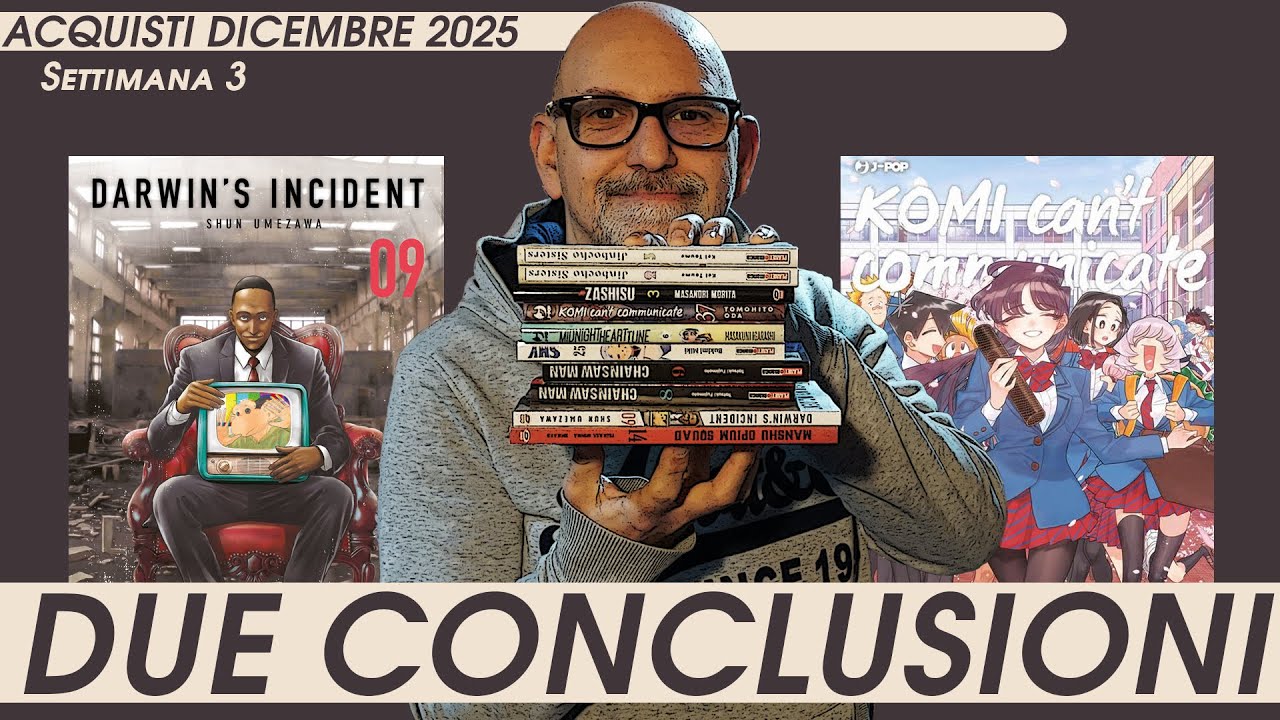 DUE CONCLUSIONI - ACQUISTI MANGA DICEMBRE 2025 (Settimana 3)