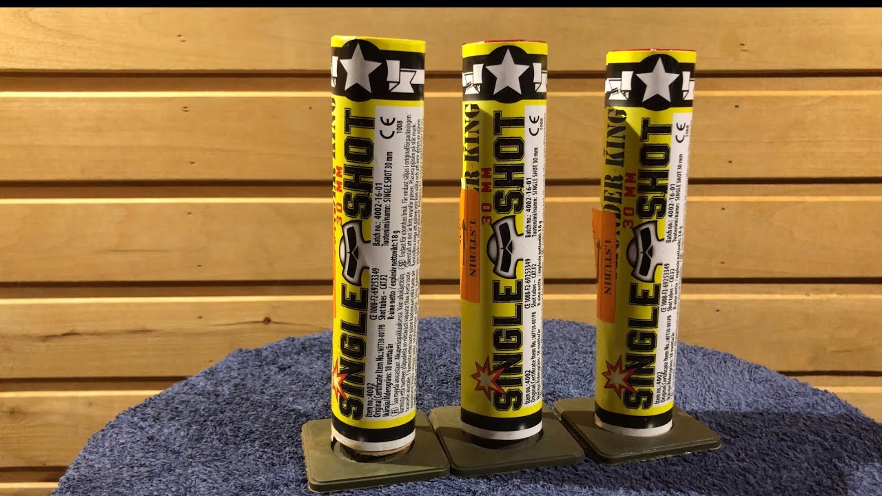 Thunder king Single shot - ilmapommi (JoHo Pyro)