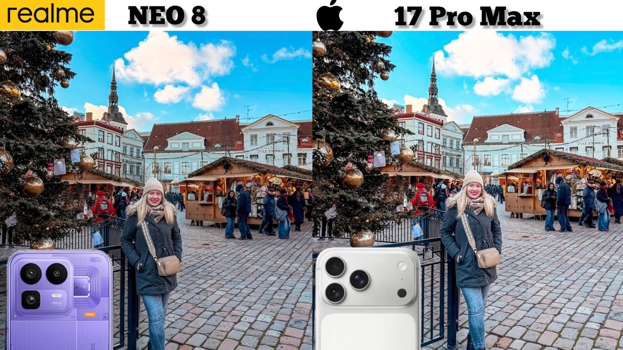 Realme Neo 8 VS iPhone 17 Pro Max Camera Test Comparison