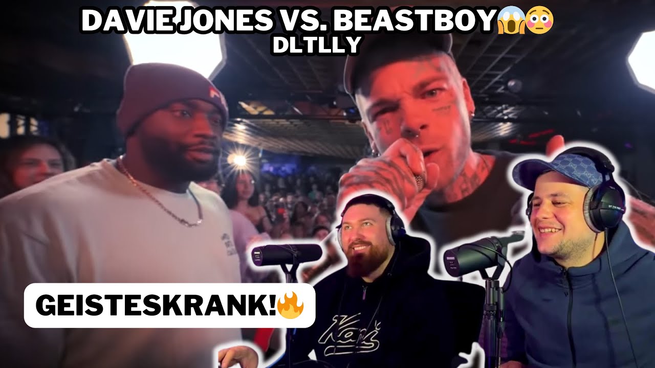 GEISTESKRANK😳😱 DAVIE JONES VS. BEASTBOY | DLTLLY DÜSSELDORF | REACTION