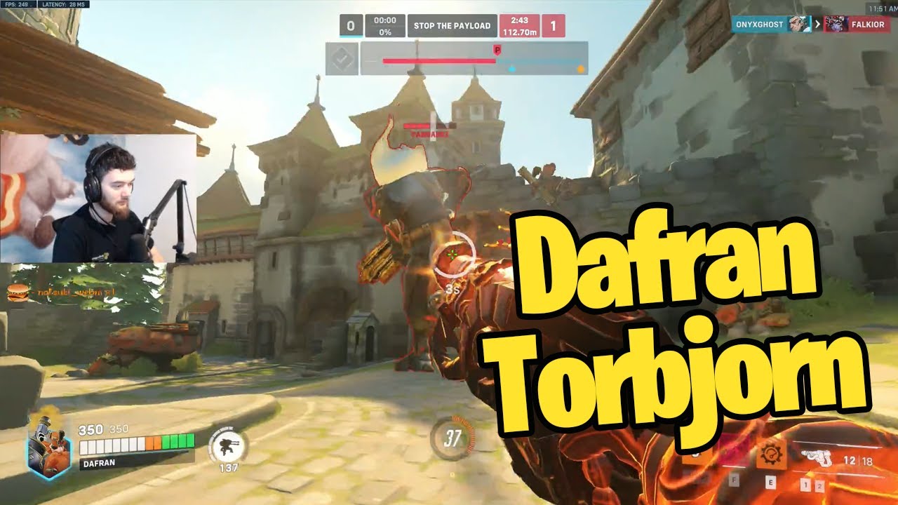 DAFRAN TORBJORN OVERWATCH 2 RANKED GAMEPLAY SEASON 1