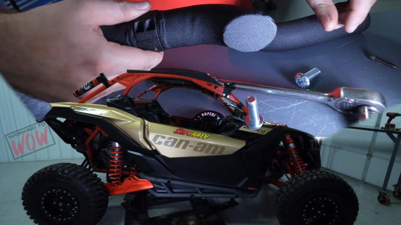 Nerf Bar / Tree Kicker / Rock Slider Install | Can-Am | Maverick X3 | SuperATV
