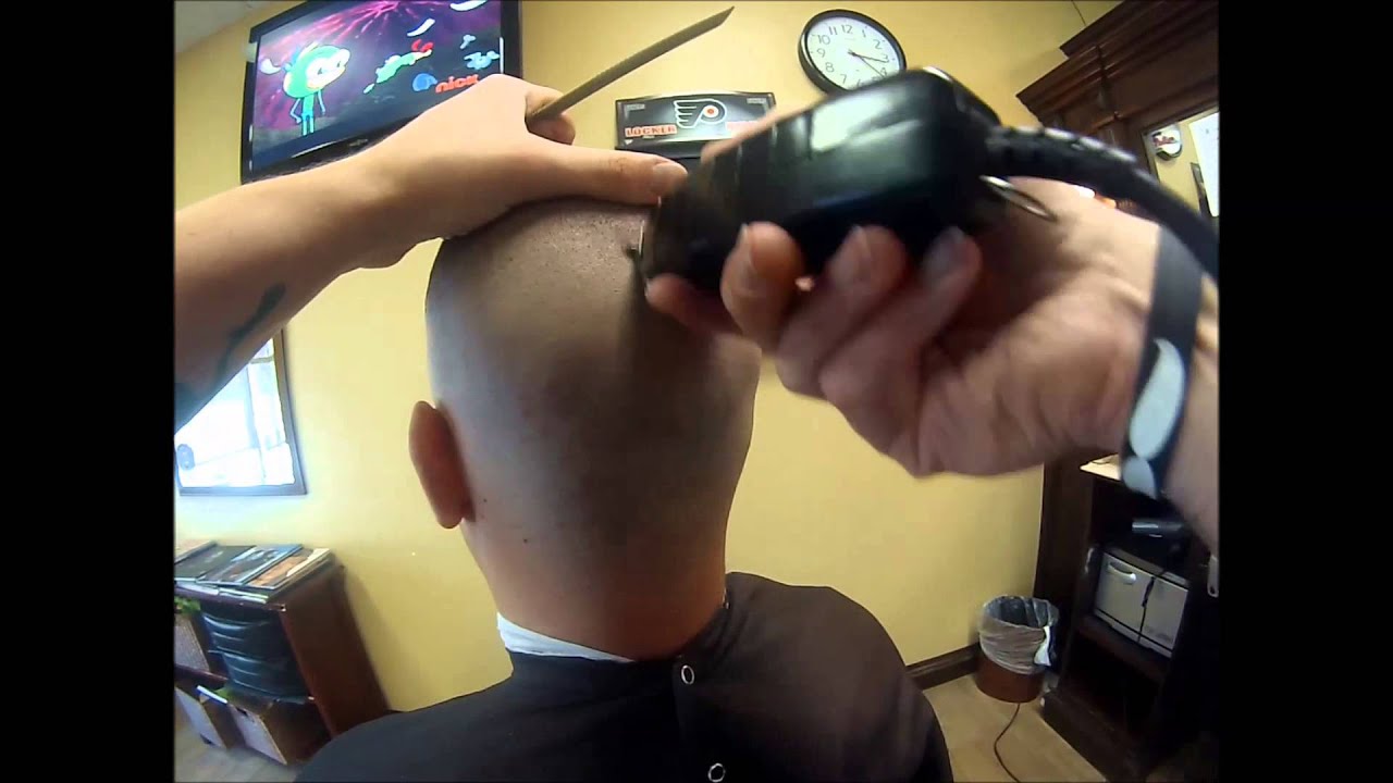 High and tight bald fade GoPro @kodythebarber