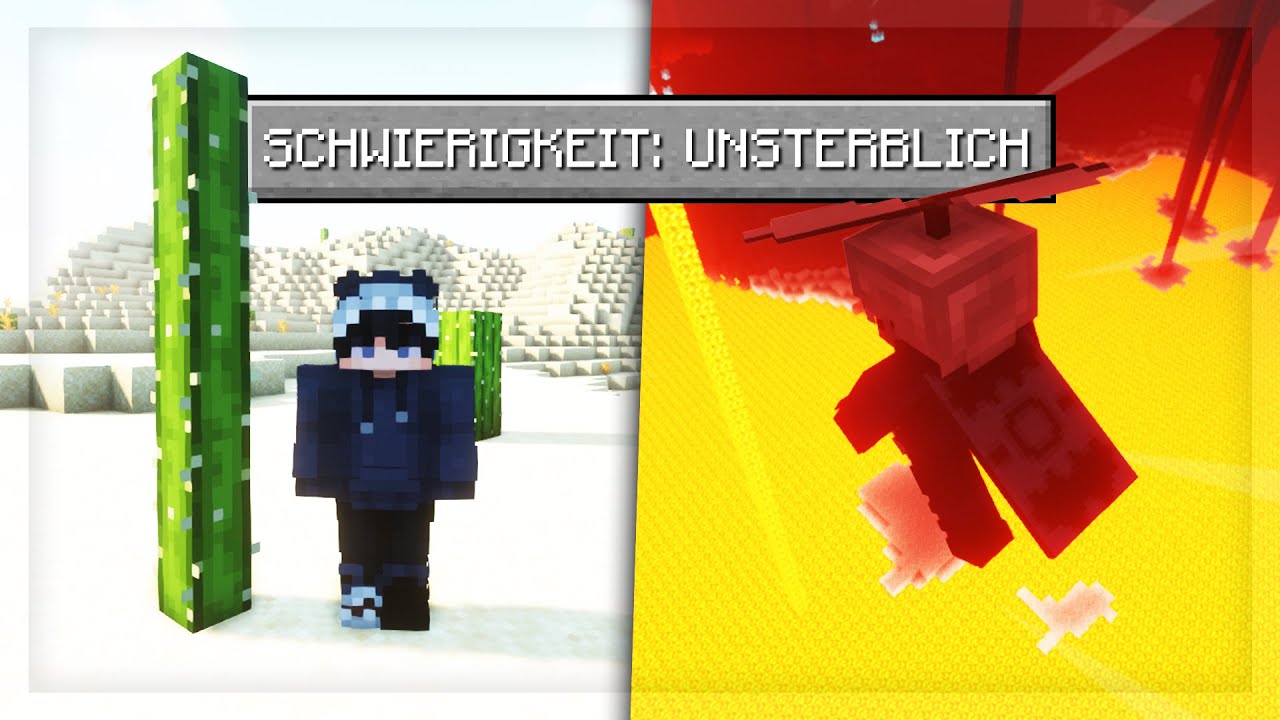 Minecraft, aber Sterben = Unmöglich