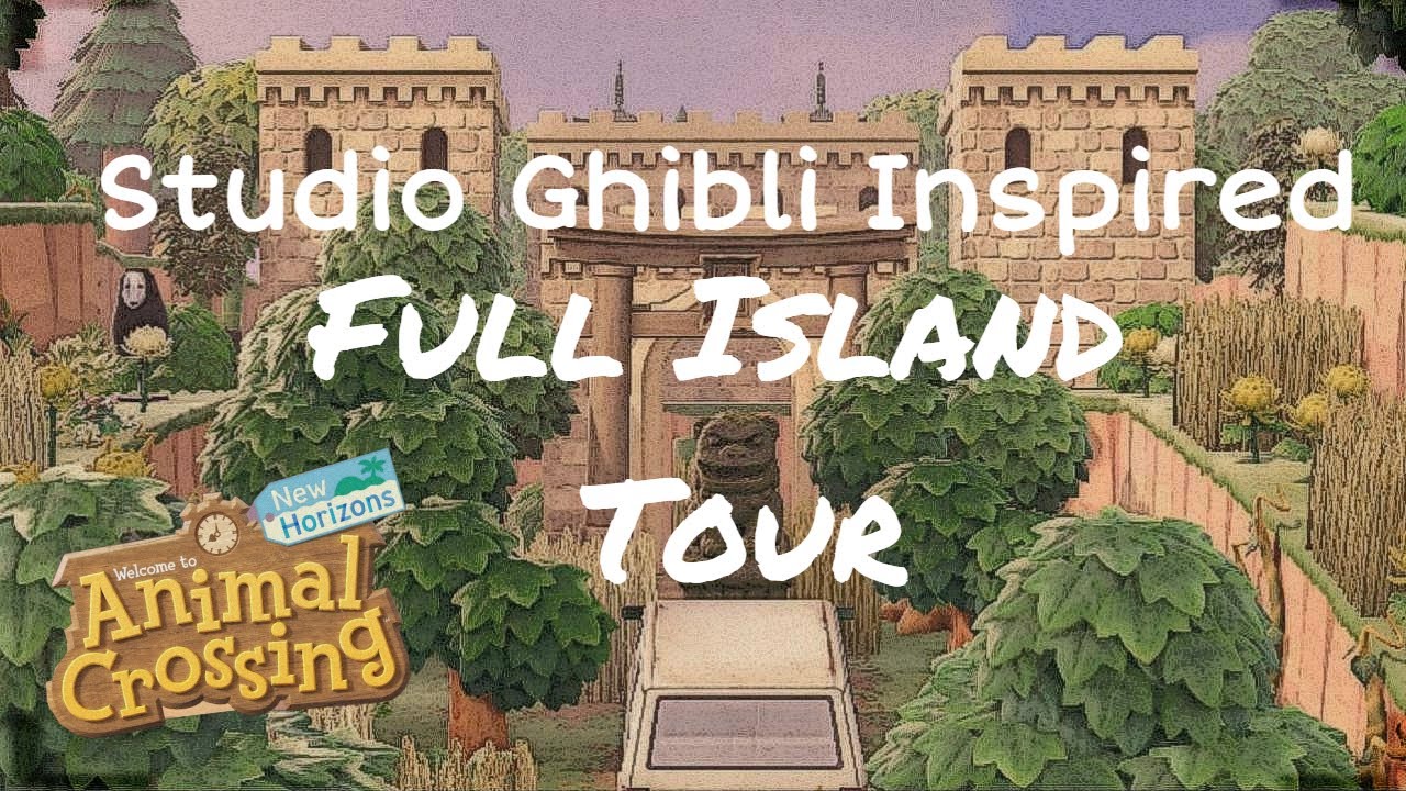 Nostalgic Studio Ghibli Inspired Island Tour ACNH