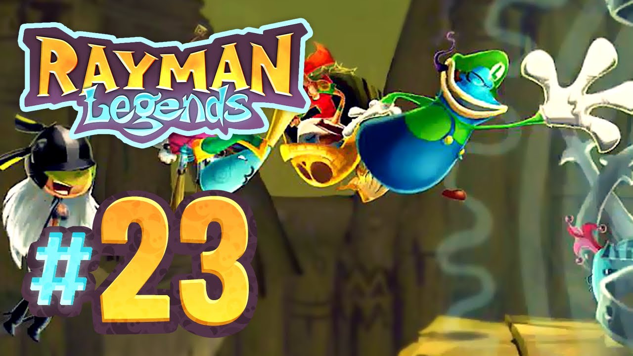 Invaded: Shields Up... and Down & Rescue Olympia (Olympus Maximus) - Rayman Legends #23 (5 Player)