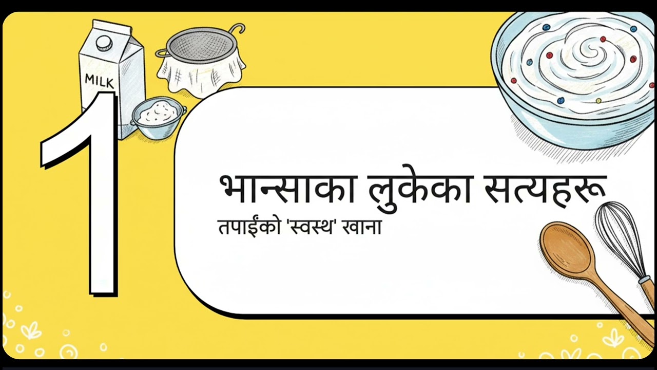 “Tapain le rojai gareko health choice…sachai healthy ho ta bro? 🤔Yo video le lukeko satya kholcha 🔍💥