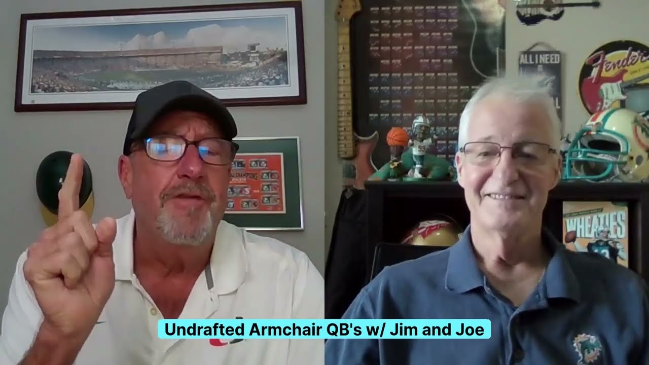 Welcome to The Undrafted Armchair QB's / Fan-Driven Sports Talk Begins! Episode 1