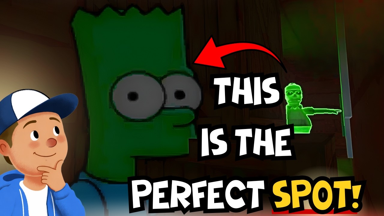Short gameplay and the PERFECT spot in YOU VS HOMER!