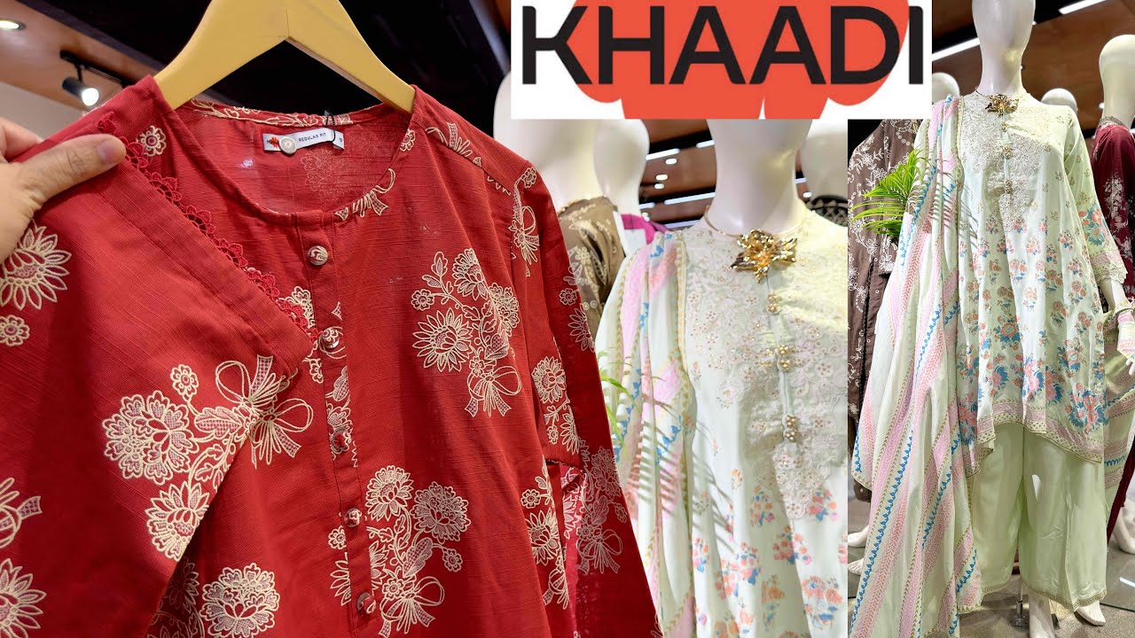 KHAADI Signature Block Print Collection🔥Khaadi Winter Collection With Shawls🔥 Khaadi collection 2025