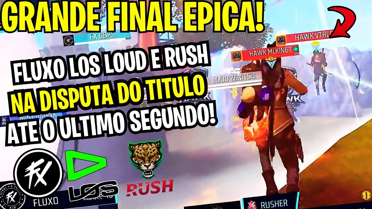 É CAMPEÃOOOOO! FLUXO, LOUD, LOS E RUSH NA DISPUTA DA GRANDE FINAL DA LIGA MARINHO!
